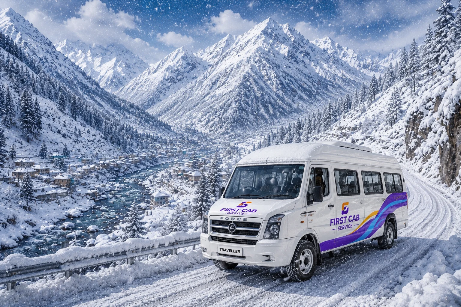 Tempo Traveller taxi for group and corporate outstation trips