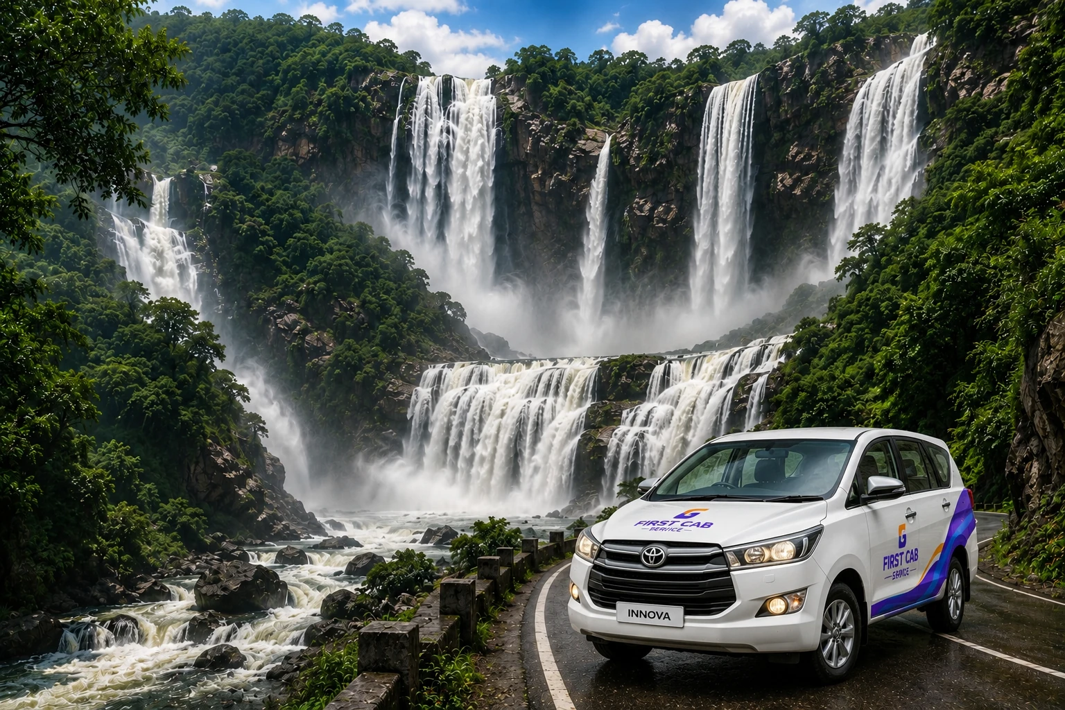 Innova taxi for comfortable outstation and airport taxi rides